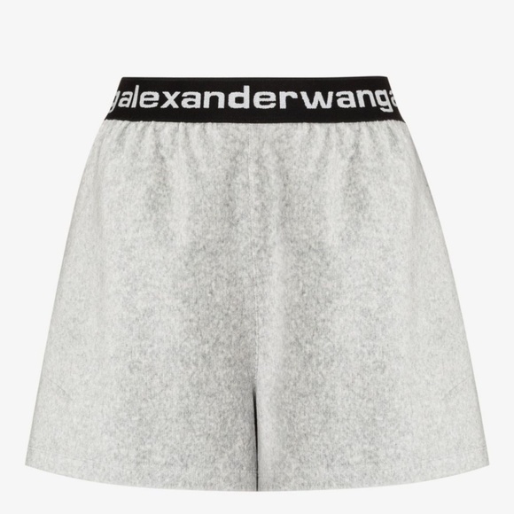 Alexander Wang High Waist Track Shorts Sz S